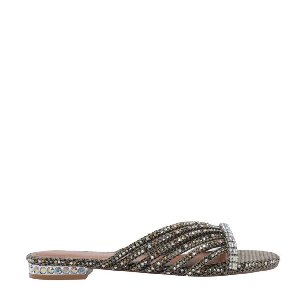 Kurt Geiger Women Crystal Strap Flat Mules